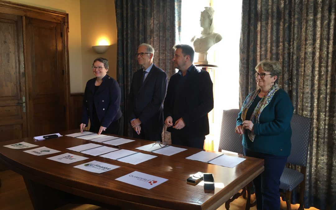 Signature de la convention du PAPI Ellé-Isole-Laïta n°2