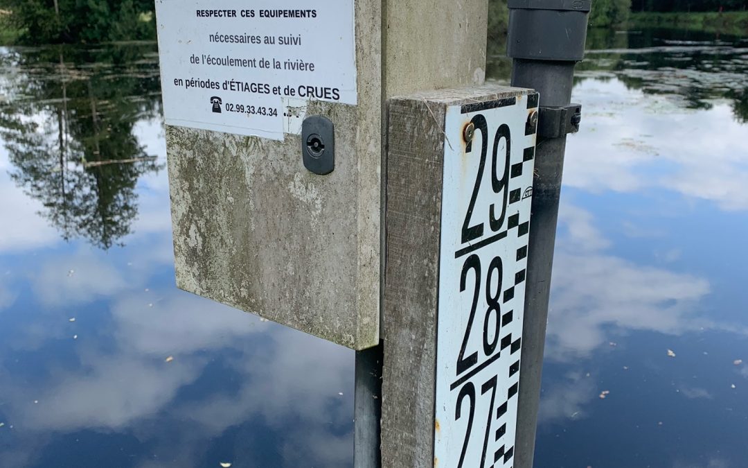 Débits des cours d&rsquo;eau en baisse