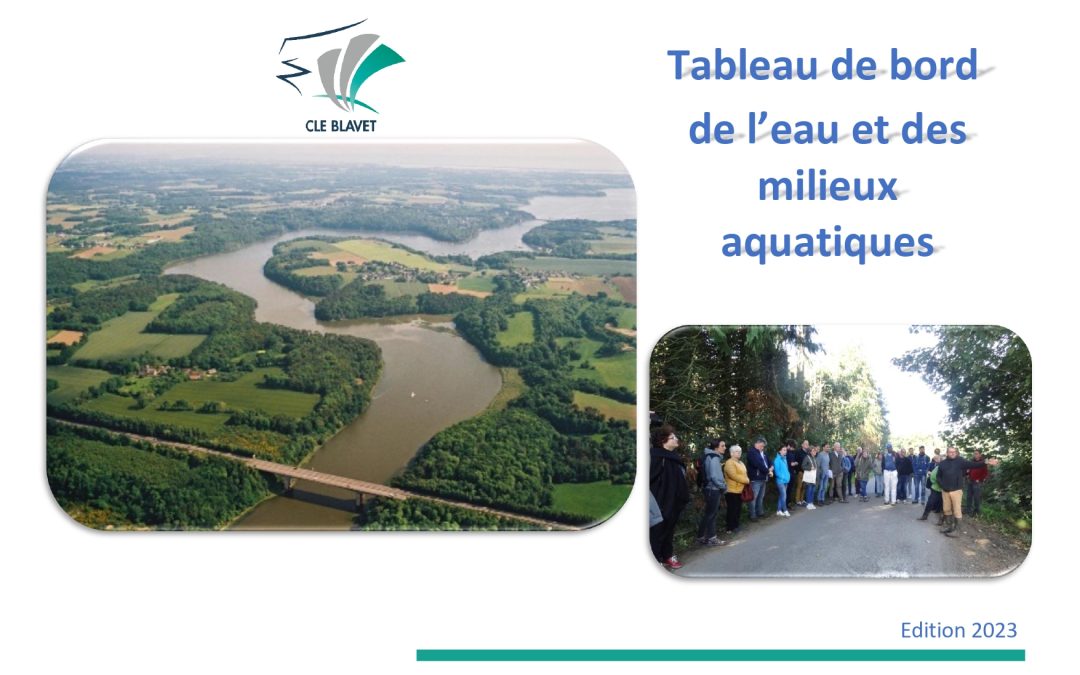 Le tableau de bord du SAGE Blavet 2023…