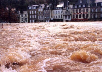 Quai Brizeux à Quimperlé, décembre 2000 © Ville de Quimperlé