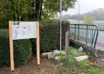 inondation culture du risque sensibilisation population panneaux d'information Blavet PAPI Programme d'actions de prévention des inondation Le Sourn Pontivy-Communauté