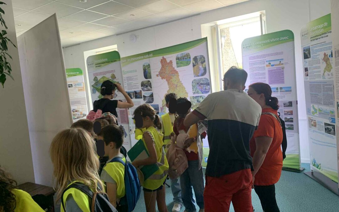 Sensibilisation des élèves des écoles de Gouarec au risque d&rsquo;inondation